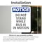 Signmission Safety Culture Sign, 10 in Width, Vinyl Decal, Rectangle OS-2PACK-NS-D-1014-V-11376 - alternate 6